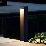 lampe solaire moderne noire imperméable éclairage extérieur ip65 led 110v 220v aluminium fixée base