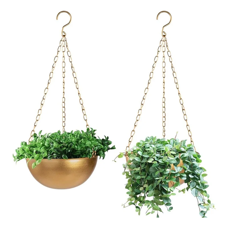 Installation de jardinière suspendue dans un salon