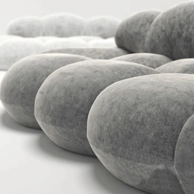 canapé salon contemporain velours noir blanc gris minimaliste moderne adultes