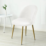 housses chaise velours moderne gris rose vert beige bleu élasthanne polyester