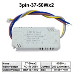 pilote led 24v 200ma 220ma 2pin 3pin 25w 40w 37w 60w 8w éclairage moderne