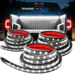ruban led 150cm noir blanc adhésif moderne interrupteur câbles accessoires fixation 12v étanche