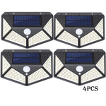lampe murale solaire motion sensor led moderne extérieure ip65 garage jardin porte
