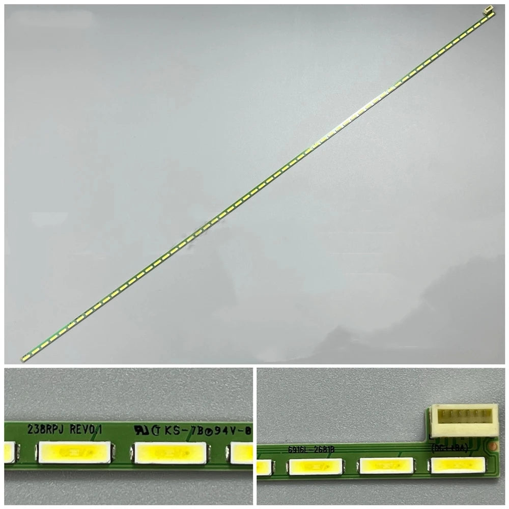 bande led vert jaune points blancs moderne connecteur souder 3v électroménager rétro éclairage