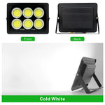 projecteur led ip65 waterproof moderne noir 200w 300w 100w 50wextérieur clips
