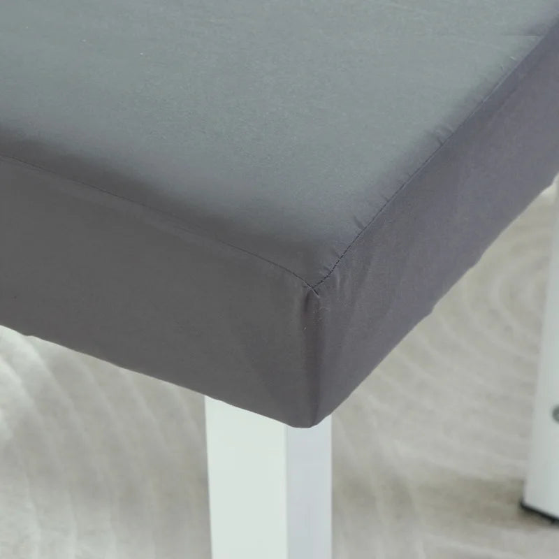 housse lit massage spa drap housse coton doux table massage couleur unie moderne