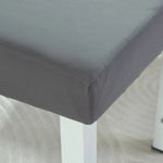 housse lit massage spa drap housse coton doux table massage couleur unie moderne