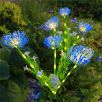 décoration extérieure fleur lumineuse rose blanche verte moderne clips rechargeableextérieur