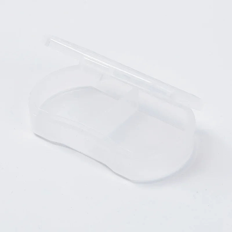 boîte pilules argentée fleurs papillons bouton pression classique organisation médicaments portable unisexe adultes