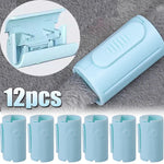 clips vêtements bleu clair rose adhésifs modernes pratiques 12pcs 3pcs 6pcs