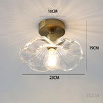 applique murale or transparent moderne ampoule led inclusion vis fixations