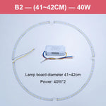 plaque led circulaire blanche ventilateur magnets ruban adhésif moderne