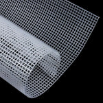 toile maille plastique blanc moderne grille fine 33x50CM polyester durable craft sac tapis