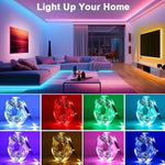 Contrôle par application smartphone du ruban LED