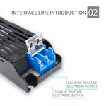alimentation led 12v 24v 100w 150w 200w 300w 400w 60w noir transformateur industrielle ventilation
