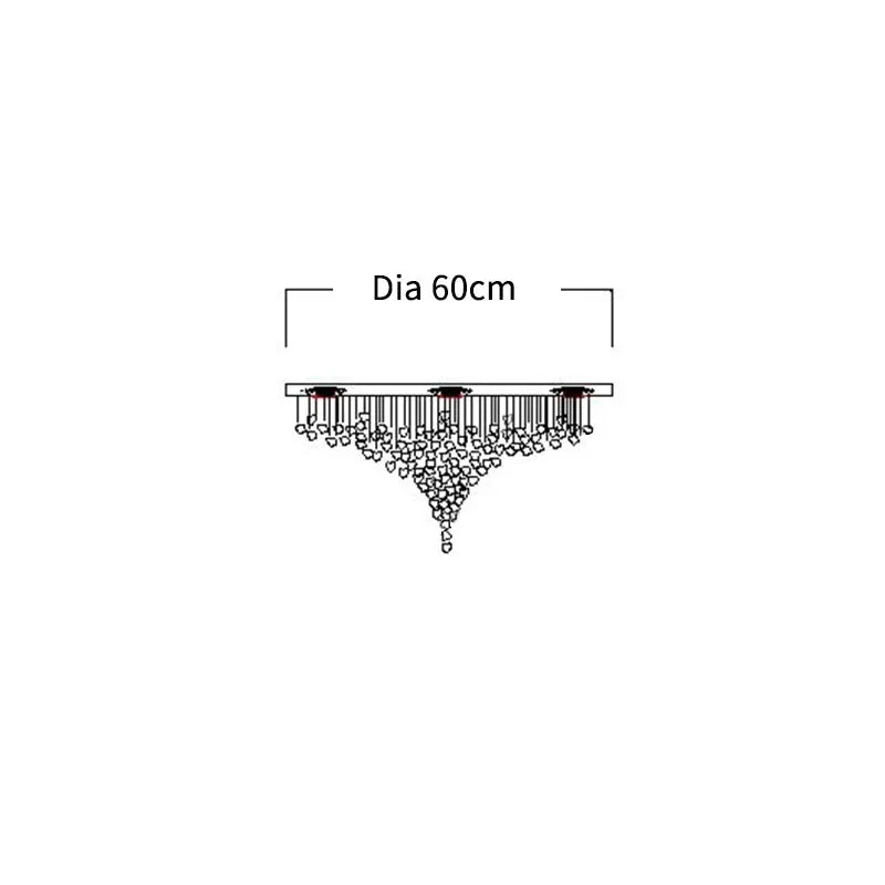 lustre led moderne élégant pierres doré blanc vert bleu noir