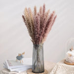 fleurs séchées naturelles rose pâle décoration maison anniversaire mariage rustic