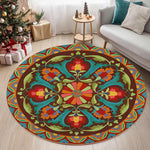 tapis moderne géométrique noir marron beige antidérapant intérieur extérieur 40x40 80x80 120x120 cm