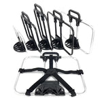 support sac dos pliant brompton aluminium alliage noir clips bandes élastiques ajustables sac dos
