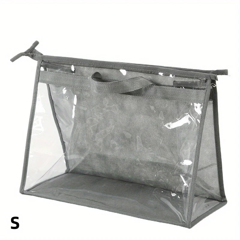 sac rangement réutilisable pvc waterproof poignées détachables moderne pratique xl