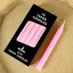 bougies parfumées boîte 10 pièces rouge blanc jaune rose orange bleu vert marron noir