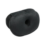 coussin donut rose moderne doux velours hanches bassin relaxation massage