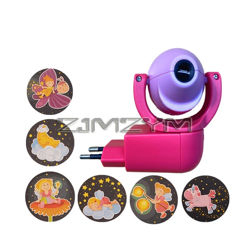 veilleuse led caméra web stickers modernes couleurs vives chambre