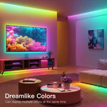 ruban led multicolore moderne adhésif 576 leds/m ws2811 ic 12v 50000h