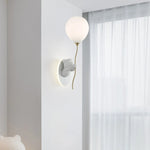 lampe murale moderne ours motif texture mat blanc doré chambre enfant okolets