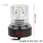 lampe navigation led transparent moderne câble 1m étanche 54mm 65mm thuyền biển