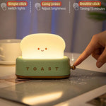 Veilleuse forme pain grillé pour décoration chambre