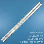 bande lumineuse led blanc moderne 554mm connecteurs aluminium 3w led