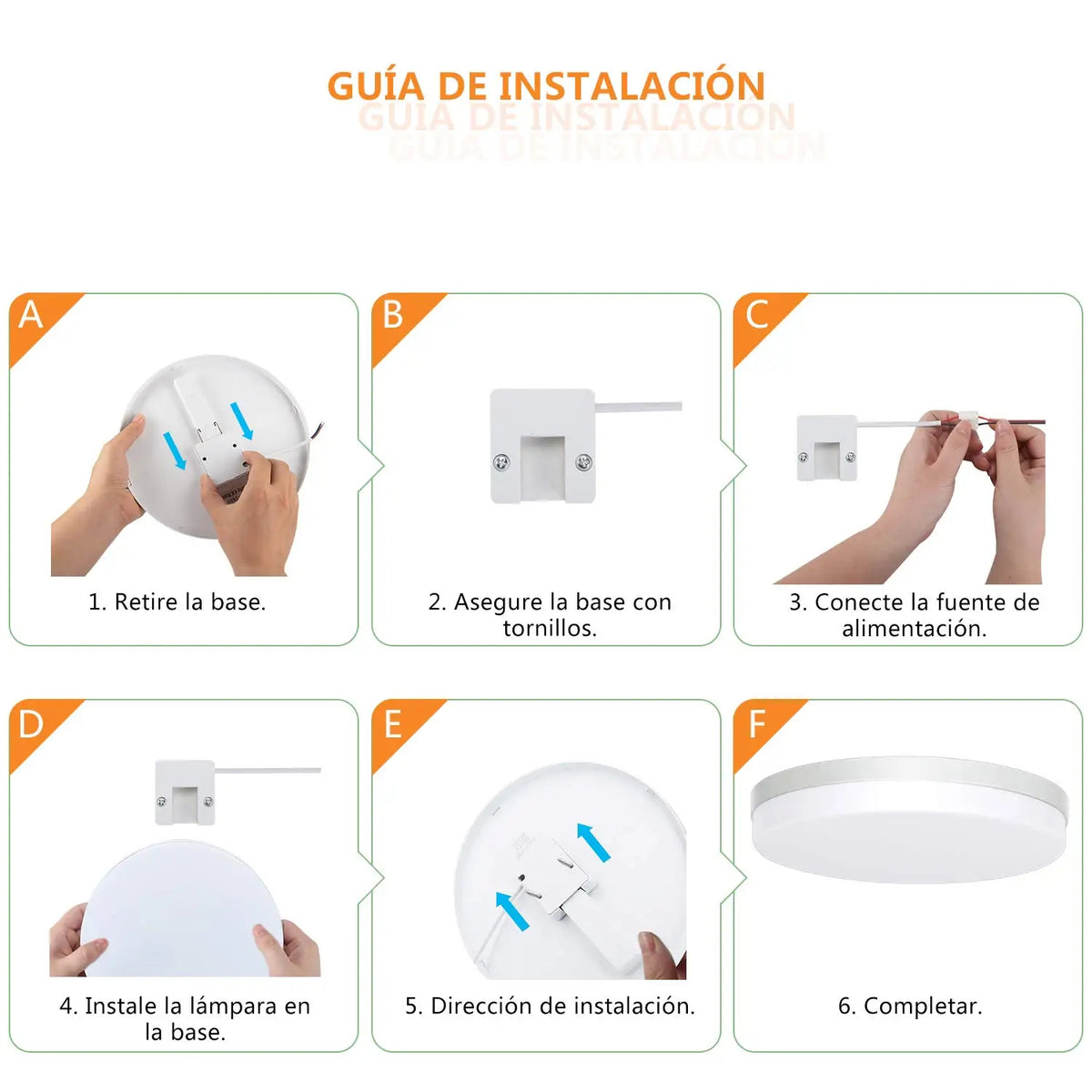 lampe suspendue moderne blanc vis fixée base câble alimentation 15cm 18w 18cm 24w 23cm