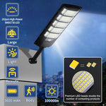 lampadaire solaire led moderne capteur mouvement étanche panneau solaire noir jaune bleu