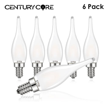 ampoule led transparente blanche 2700k e12 e14 25000h 360deg lumiere moderne salon