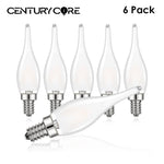 ampoule led transparente blanche 2700k e12 e14 25000h 360deg lumiere moderne salon