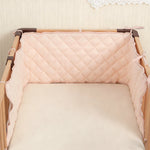 lit bébé drap montgolfières nuages carreaux 190cm 360cm doux moderne coton roseclair