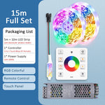 ruban led multicolore pixelé moderne adhésif contrôleur rf 5m 10m