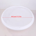 assiettes blanches rondes modernes opaques maison cuisine salle manger set table vaisselle