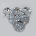 boutons transparents modernes lot 100 pièces led lisses opaques