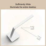 lampe moderne led 500 lumens blanc sans ombre interrupteur tactile pliable protection yeux