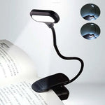 lampe lecture portable led rechargeable pinces ajustables moderne étude bibliothèque veilleuse sans fil table