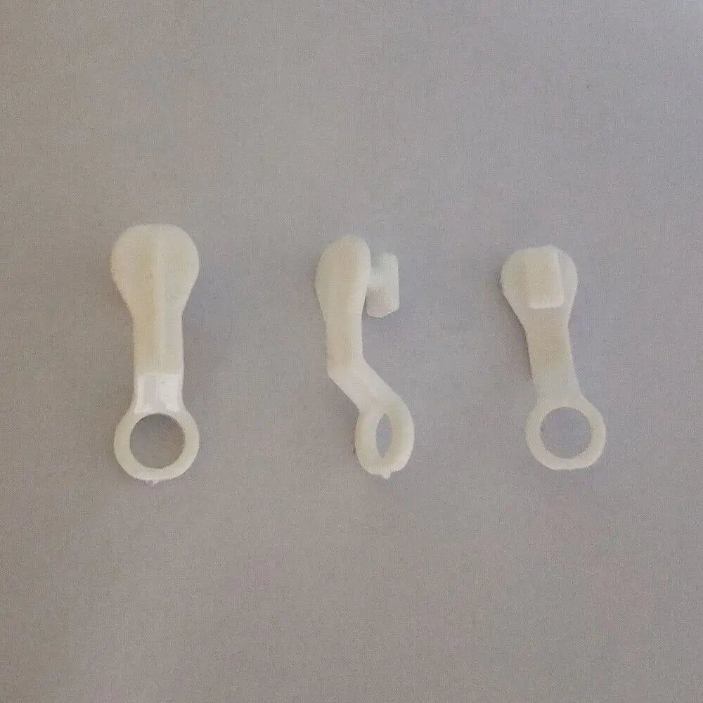 rideau polonais clips fixation blanc moderne garde corps poteaux plastique simple opaquet