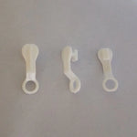 rideau polonais clips fixation blanc moderne garde corps poteaux plastique simple opaquet
