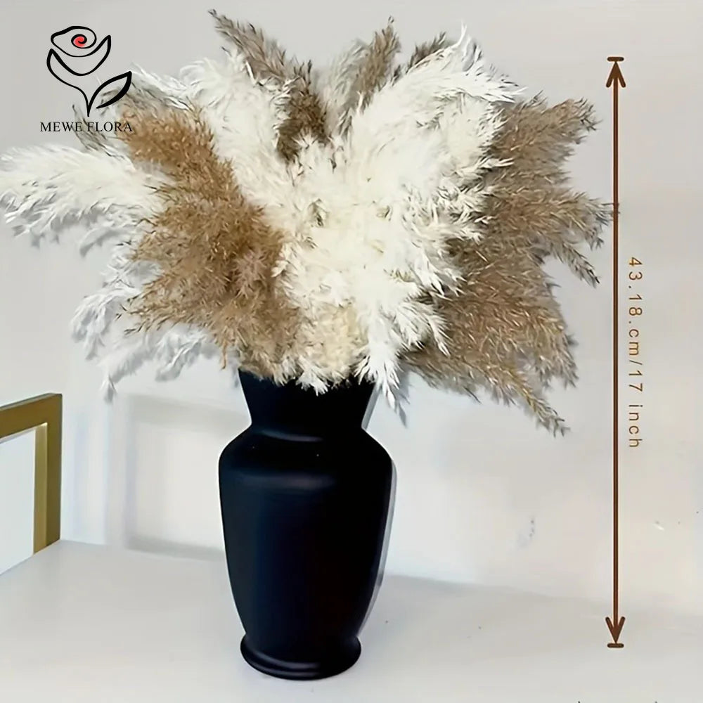 bouquet pampas séchées naturelles décoration maison anniversaire baby shower graduation rustic styleintérieur festive