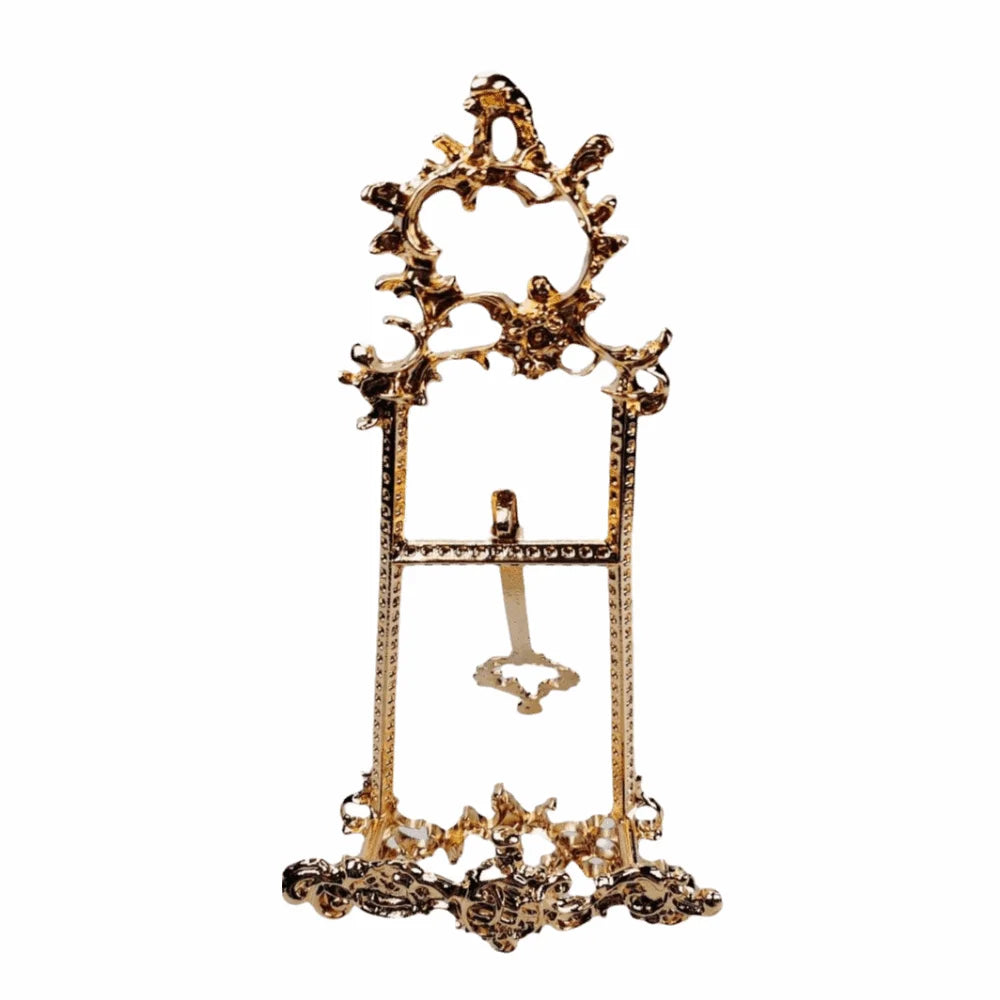 support photo ornemental vintage miroir assiette décoration baroque multipurpose pvc durable exposant meuble adulte