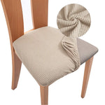 couvre siege chaise moderne polyester gris beige rose vert noir marron carreaux opacité lavable