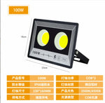 projecteur led 100w 200w 300w 400w 50w gris jaune ip66 moderne clips lumineuxextérieur