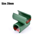 lot clips fixation vert support plante treillis jardinage plastique robuste