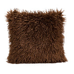 housse coussin beige marron motif rayé texture douce moderne opacité jacquard polyester décoration canapé